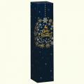 [W17485] Faltschachtel 'Christmas Ball' 77x77x363 mm für 1 Flasche